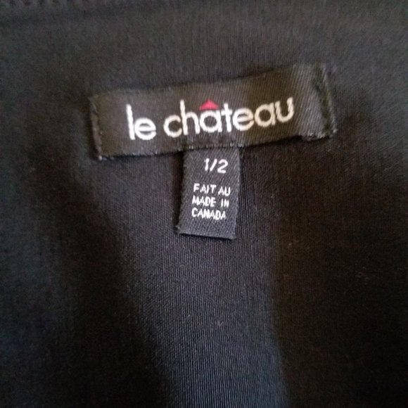 Le Chateau Black Mini Skirt - Picture 2 of 7